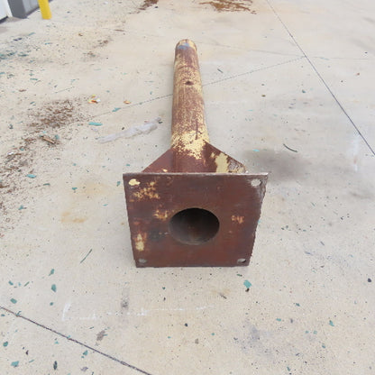 99" Tall Free Standing Jib Crane POST ONLY 20" x 20" Base 8-1/2" OD