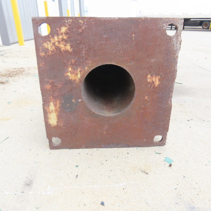 99" Tall Free Standing Jib Crane POST ONLY 20" x 20" Base 8-1/2" OD