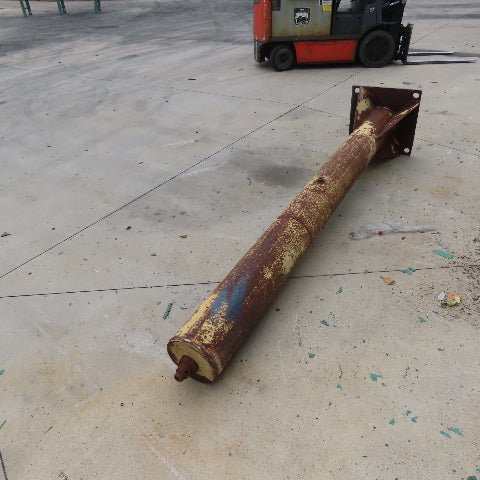 99" Tall Free Standing Jib Crane POST ONLY 20" x 20" Base 8-1/2" OD