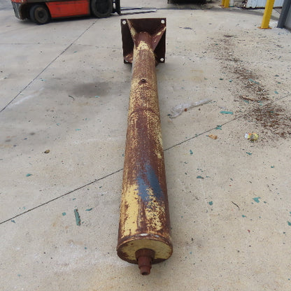 99" Tall Free Standing Jib Crane POST ONLY 20" x 20" Base 8-1/2" OD