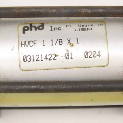 phd HVCF 1 1/8 x 1 1-1/8" Bore 1" Stroke Double Acting Air Cylinder