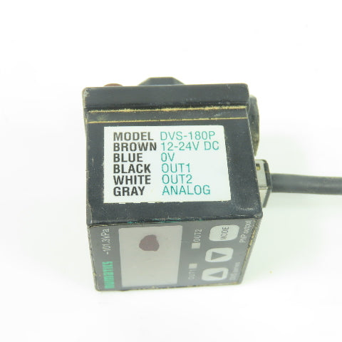 Numatics DVS-180P Digital Vacuum Sensor 12-24VDC