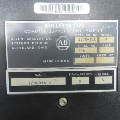 Allen Bradley 1770-FCC 1770-FIC 1770-FEC Family Keyboard Parts/Repair Lot Of 4