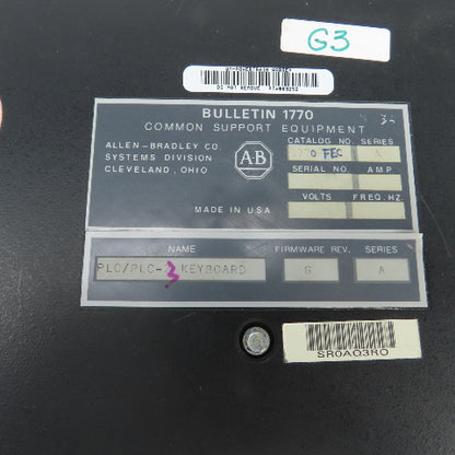 Allen Bradley 1770-FCC 1770-FIC 1770-FEC Family Keyboard Parts/Repair Lot Of 4