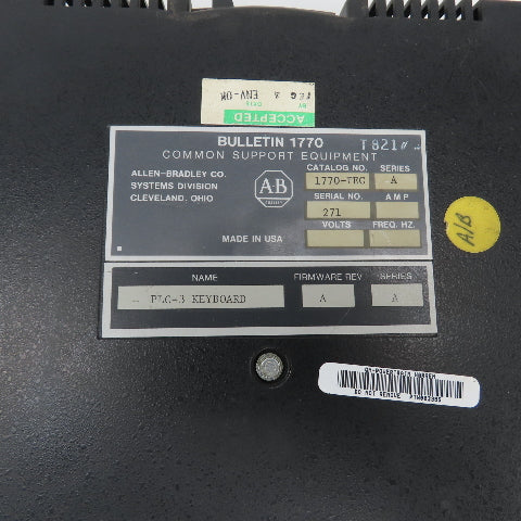 Allen Bradley 1770-FCC 1770-FIC 1770-FEC Family Keyboard Parts/Repair Lot Of 4