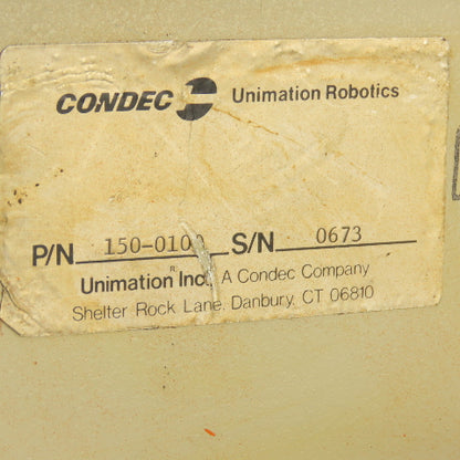 Condec 150-0100 Unimation Robotics Controller