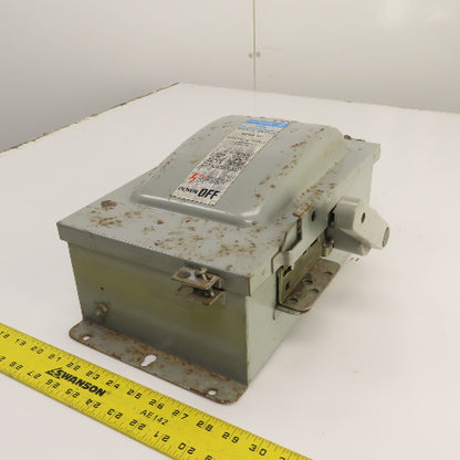 Gould NF351H 30A Non-Fusible Safety Disconnect Switch 600VAC 15HP