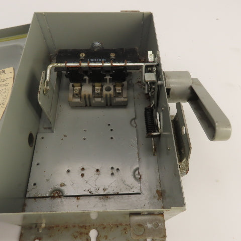 Gould NF351H 30A Non-Fusible Safety Disconnect Switch 600VAC 15HP