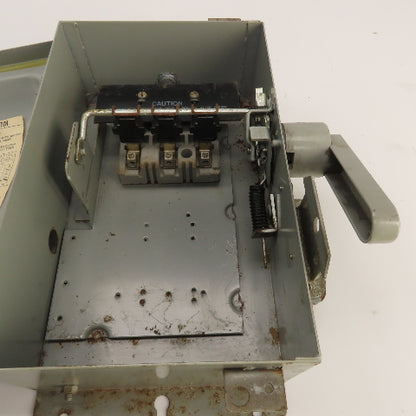 Gould NF351H 30A Non-Fusible Safety Disconnect Switch 600VAC 15HP