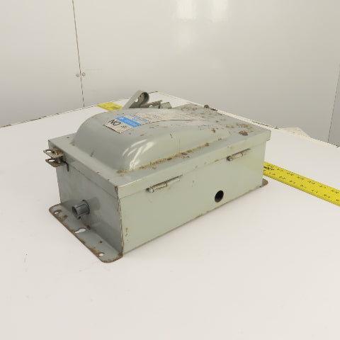 Gould NF351H 30A Non-Fusible Safety Disconnect Switch 600VAC 15HP