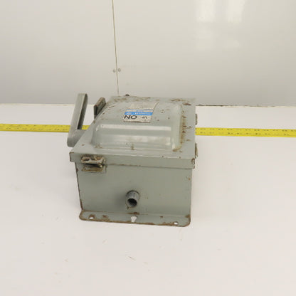 Gould NF351H 30A Non-Fusible Safety Disconnect Switch 600VAC 15HP