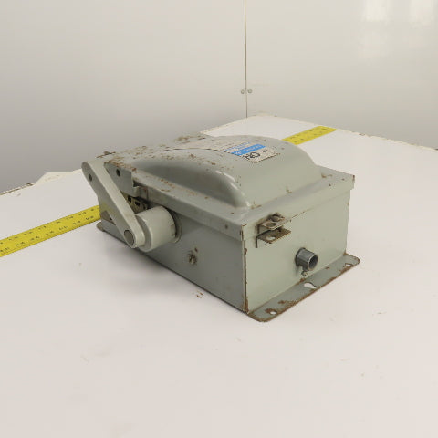 Gould NF351H 30A Non-Fusible Safety Disconnect Switch 600VAC 15HP