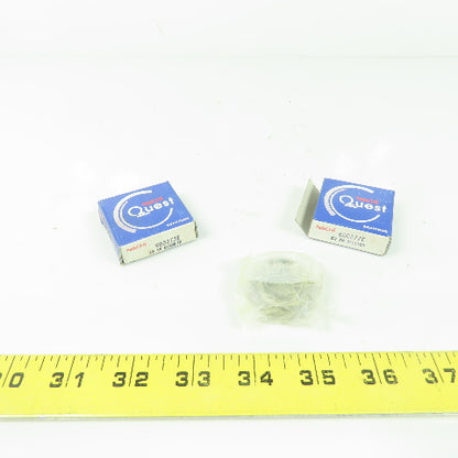 Nachi 6002ZZE Deep Groove Ball Bearing 15mm Bore 32mm OD Lot Of 2