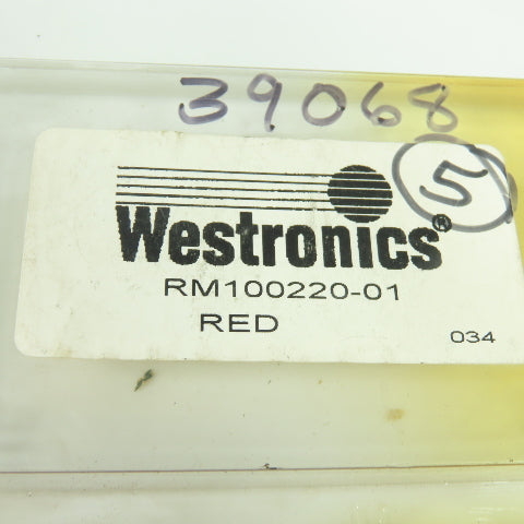 Westrinics RM100220-01 Red Chart Graph Paper Recorder Maker Pens Lot Of 5
