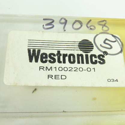 Westrinics RM100220-01 Red Chart Graph Paper Recorder Maker Pens Lot Of 5