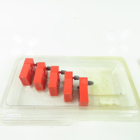Westrinics RM100220-01 Red Chart Graph Paper Recorder Maker Pens Lot Of 5