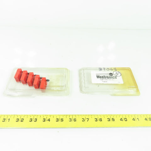 Westrinics RM100220-01 Red Chart Graph Paper Recorder Maker Pens Lot Of 5