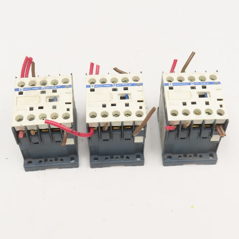 Telemecanique LC1K06 01B7 Contactor Relay 24V 50/60Hz Coil Lot Of 3