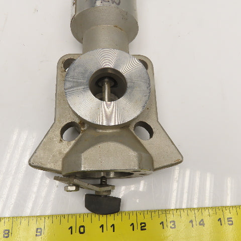 Technova Safesamp 1" Flange Mount Stainless Steel Manual Open Sampling Valve