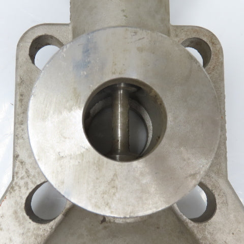 Technova Safesamp 1" Flange Mount Stainless Steel Manual Open Sampling Valve