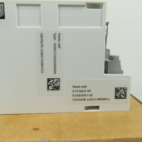 Lenze I5DAE175D10V00000S 1HP / 0.75kW Frequency Inverter Power Unit 0-230/240VAC