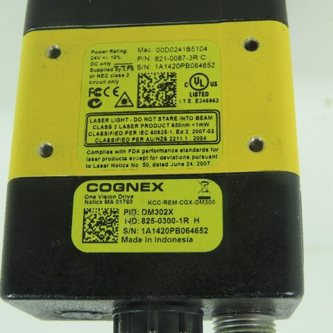 Cognex 821-0087-3R C Dataman Bar Code Scanner 24VDC NEW