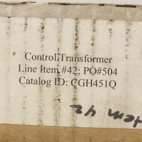 UTT 0-550V Primary Control Transformer 120/24V Secondary