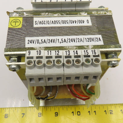 UTT 0-550V Primary Control Transformer 120/24V Secondary