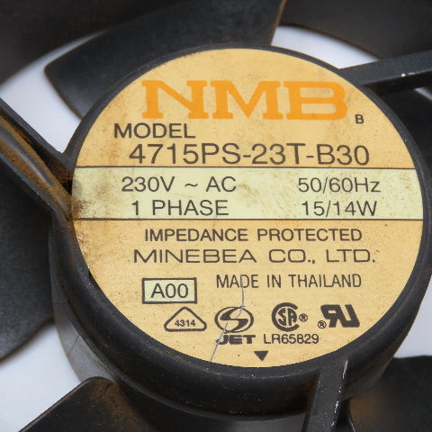 NMB 4715PS-23T-B30 Cabinet Cooling Fan 230V 1Ph Lot Of 5