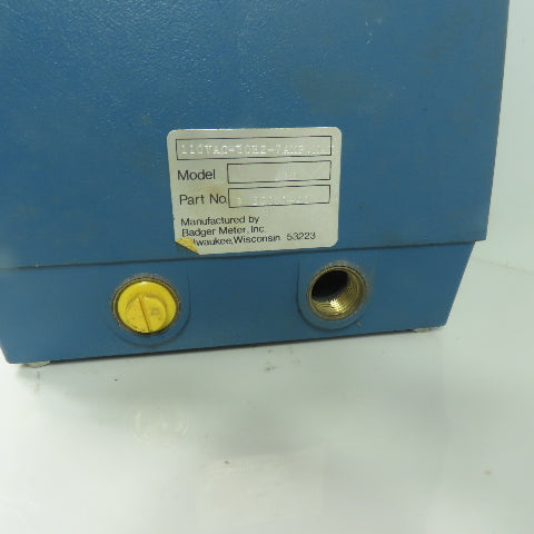 Badger Meter 56681-41 ARR 0-500 Water Meter Gallons 110VAC 7A 60Hz