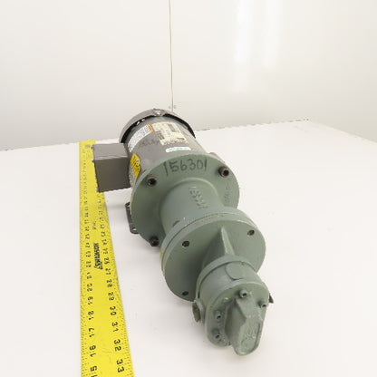 Baldor WP5258304 1/2HP Horizontal Oil Pump 230/460V 3PH 3/8" NPT Tested