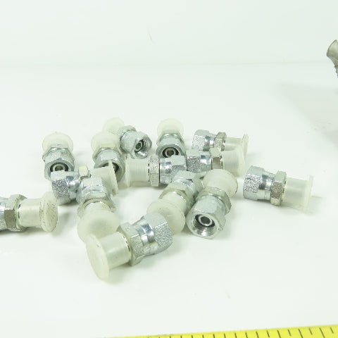 Parker 0107-2-2 Straight Pipe Swivel Adapter 1/8 NPTF Male X 1/8 NPSM Lot Of 14