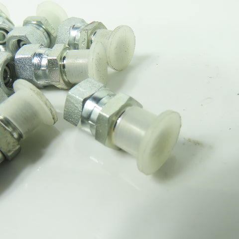 Parker 0107-2-2 Straight Pipe Swivel Adapter 1/8 NPTF Male X 1/8 NPSM Lot Of 14