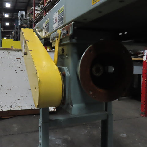 Hytrol 14" Belt x 191" Smooth Slide Bed Belt Conveyor 15' Bed (Needs Motor)