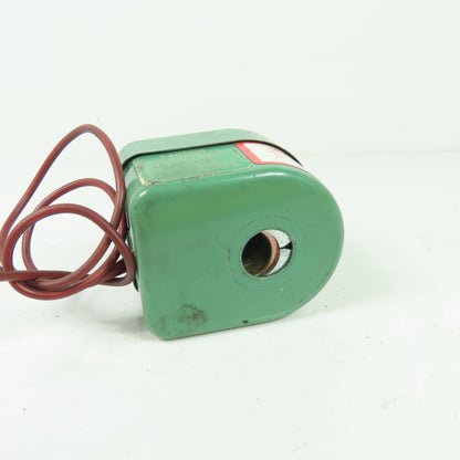Asco 8215C83 Red-Hat Solenoid Valve Coil 25PSI 120V 15.4W