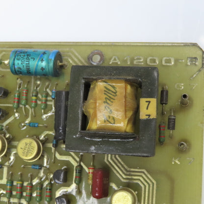 Saftronics A1200-R U/W Control 25Hp 240V 91A Armature 1.91A Circuit Board
