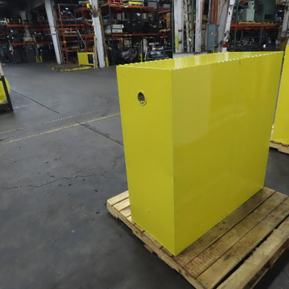 Justrite 25300 30 Gallon Flammable Liquid Storage Cabinet 1 Shelf 44" x 43" x18"
