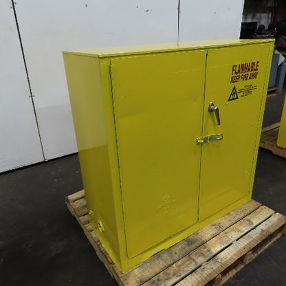 Protectoseal 30 Gallon Flammable Liquid Storage Cabinet 1 Shelf 44" x 43" x 18"