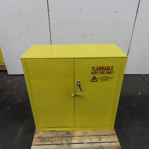 Protectoseal 30 Gallon Flammable Liquid Storage Cabinet 1 Shelf 44" x 43" x 18"