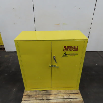Protectoseal 30 Gallon Flammable Liquid Storage Cabinet 1 Shelf 44" x 43" x 18"