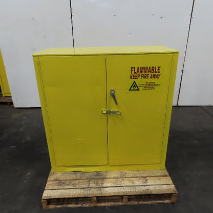 Protectoseal 30 Gallon Flammable Liquid Storage Cabinet 1 Shelf 44" x 43" x 18"