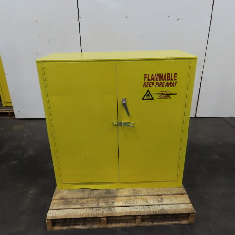 Protectoseal 30 Gallon Flammable Liquid Storage Cabinet 1 Shelf 44" x 43" x 18"