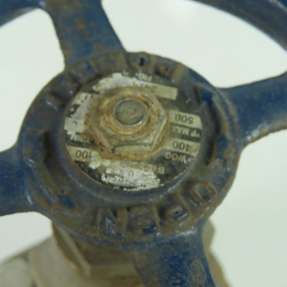 Powell A-5465 1" NPT Gate Valve CF8M 400 WOG