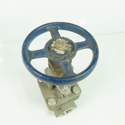 Powell A-5465 1" NPT Gate Valve CF8M 400 WOG