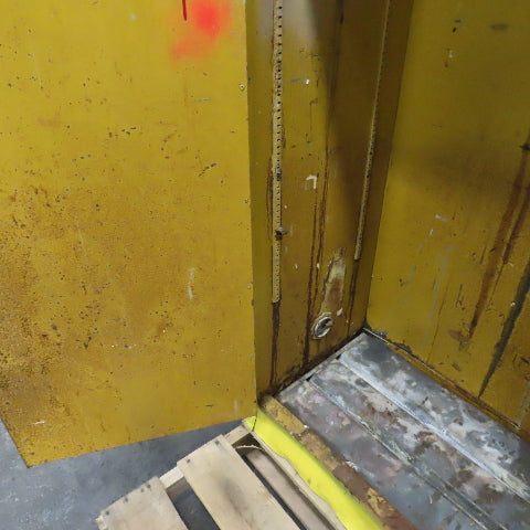 Justrite 45 Gallon Flammable Liquid Storage Cabinet 1 Shelf 65" x 43" x 18"