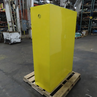Justrite 45 Gallon Flammable Liquid Storage Cabinet 1 Shelf 65" x 43" x 18"