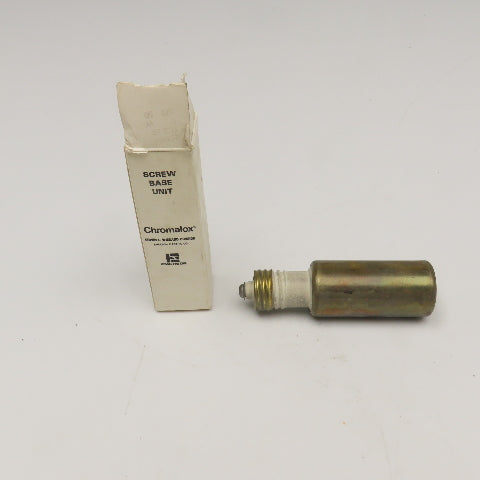 Chromalox 253809 Edison Base Light Socket Screw In Space Heater 120V 50W
