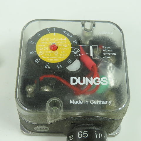 Dungs 217-323A Gas Pressure Switch 1-20" WC 10A 120VAC