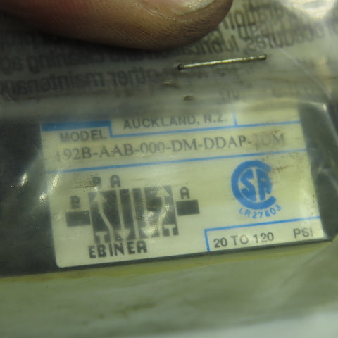 MAC 92B-AAB-000-DM-DDAP-2DM Solenoid Valve 120PSI W/ DMB-DDAP-2DM 24VDC NEW