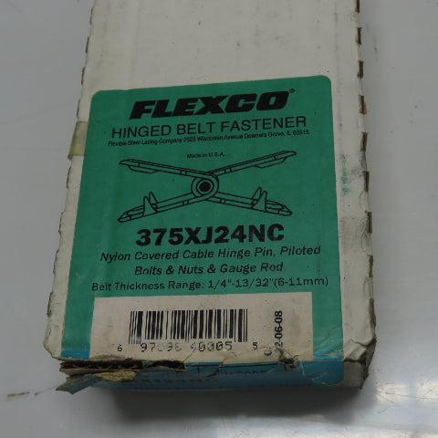 Flexco 375XJ24NC Hinged Belt Fastener 24" NEW